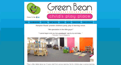 Desktop Screenshot of greenbeanvb.com